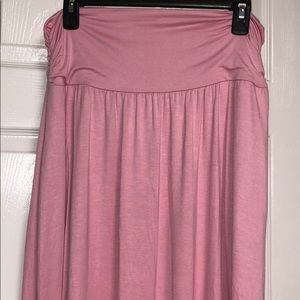 Women’s Light pink Maxi Skirt size XL